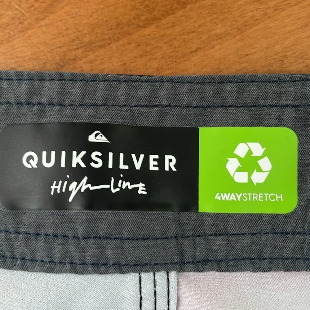 Quicksilver High Line Board Shorts Size 34